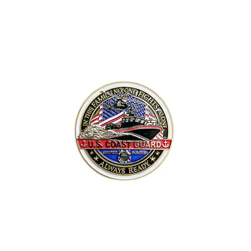 Custom Coast Guard coins bulk order thumbnail