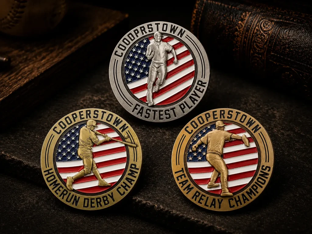 Custom Sports Coins from veperpins