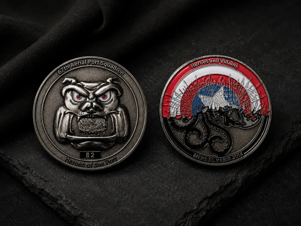 custom air force squadron coins