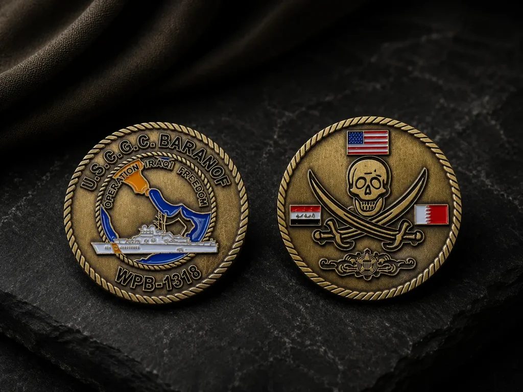 custom coast guard coins for uscgc