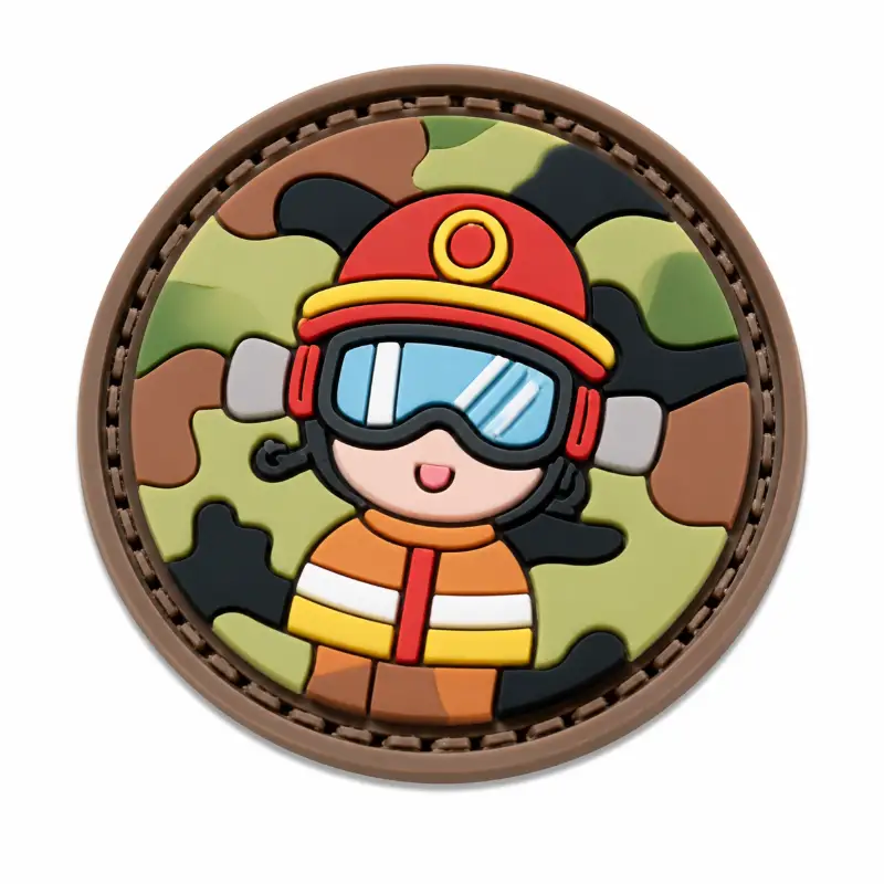 Custom PVC patches for uniforms bags and outdoor gear thumbnail