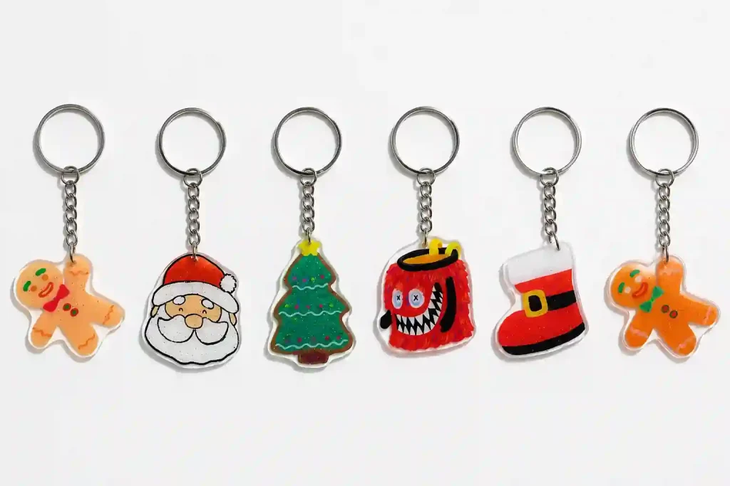 Christmas keychains
