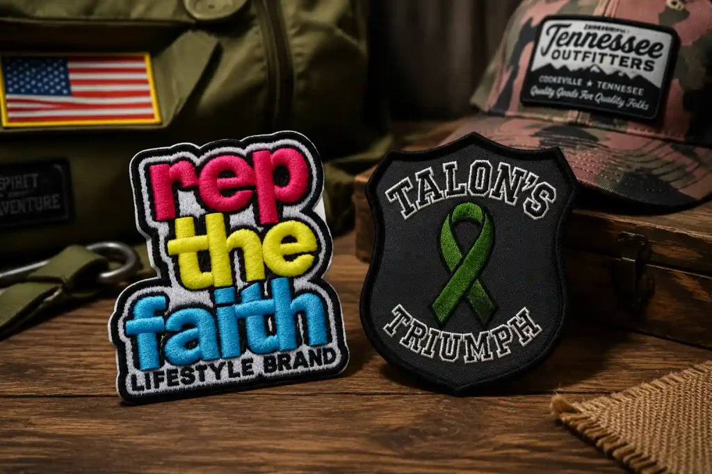 custom embroidered patches near me