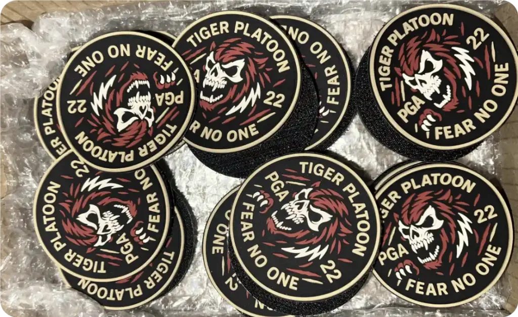 pvc patches velcro