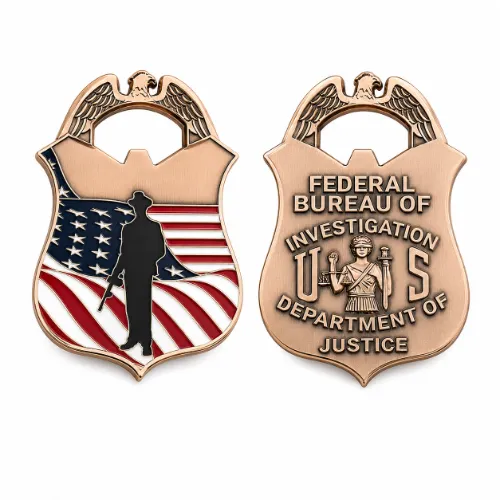 FBI badge challenge coin thumbnail