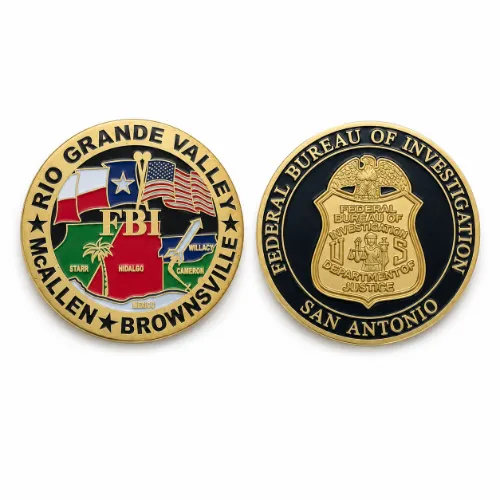 FBI commemorative challenge coin thumbnail
