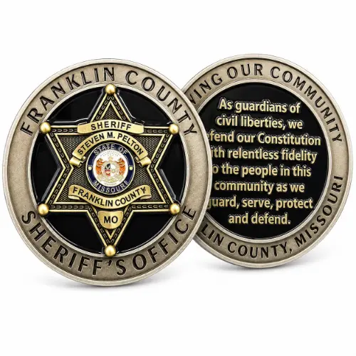 Franklin County Sheriff's Office challenge coin thumbnail