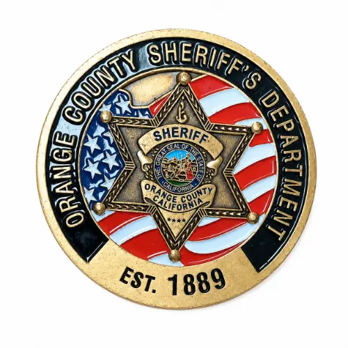 Orange County Sheriff's Office challenge coin thumbnail