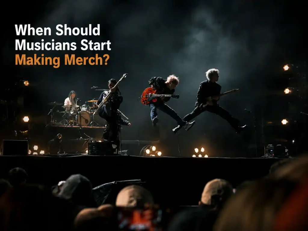 When Should Musicians Start Making Merch?